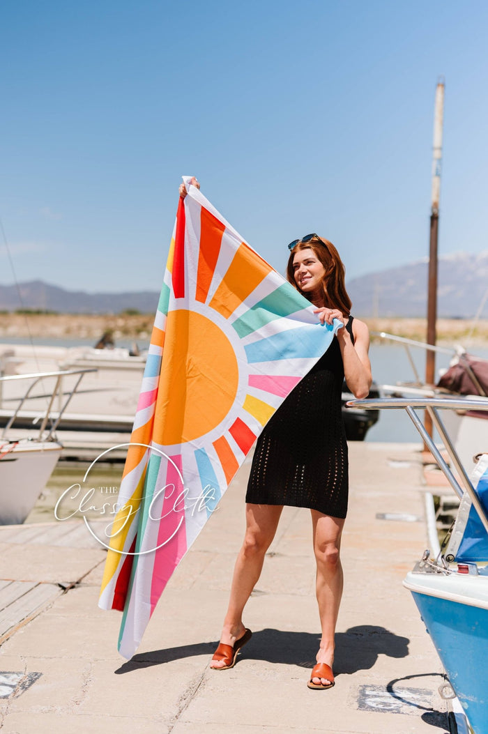 Beach Towel - Summer Sunburst - Intimate Whispers