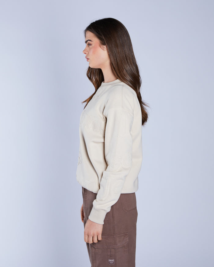 Beryl Sweatshirt Ivory Cream