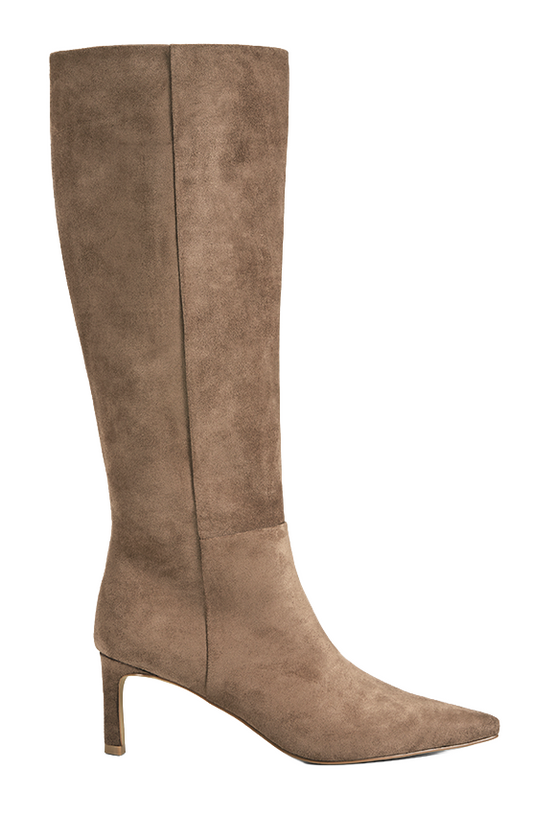 Billini Jaelyn Boot ~ Light Brown Suede