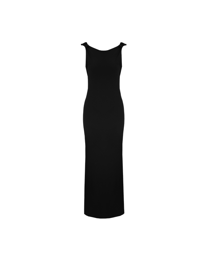 BLACK TIE GOWN BLACK BLACK