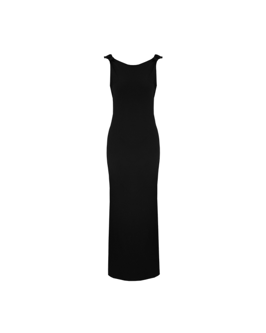 BLACK TIE GOWN BLACK BLACK