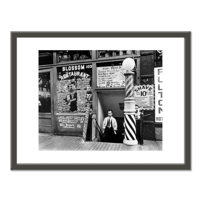 Blossom Restaurant, 103 Bowery, Manhattan by Berenice Abbott