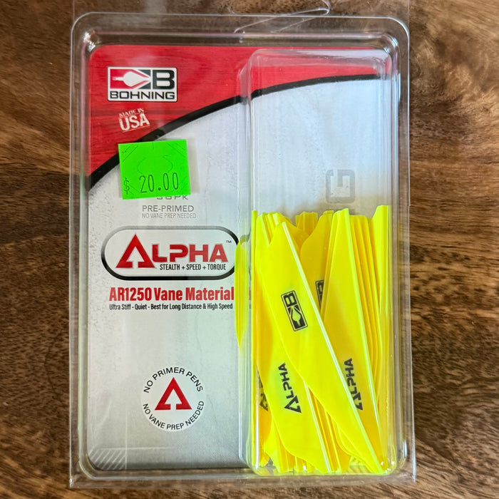 Bohning Alpha Vane NY.    36 pack
