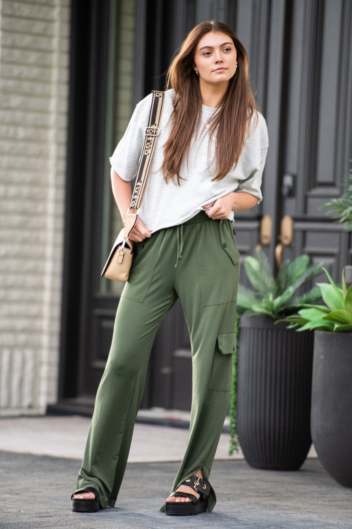 Brigitte Brianna Track Pants - SexyModest Boutique