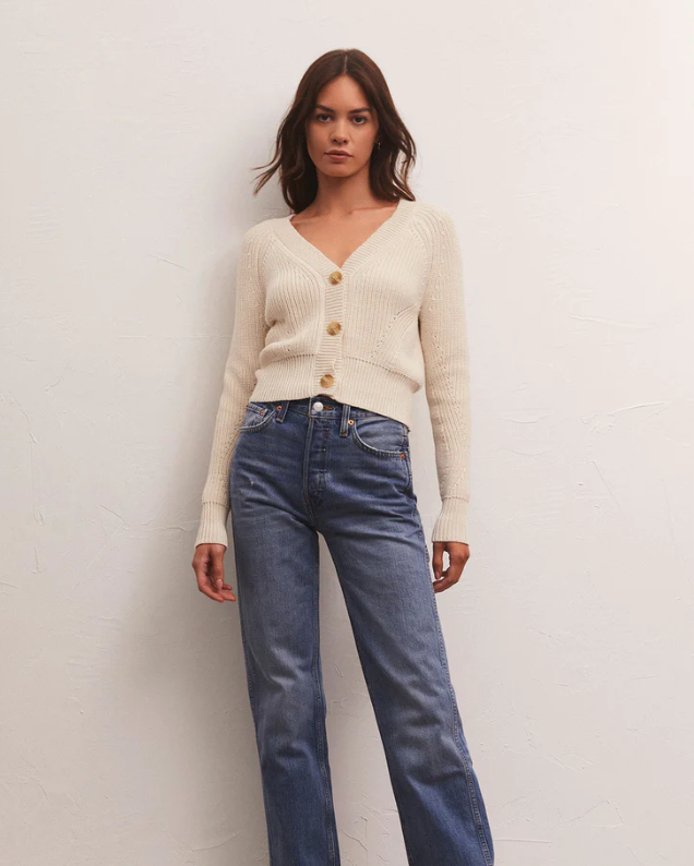 Brit Cropped Cardigan