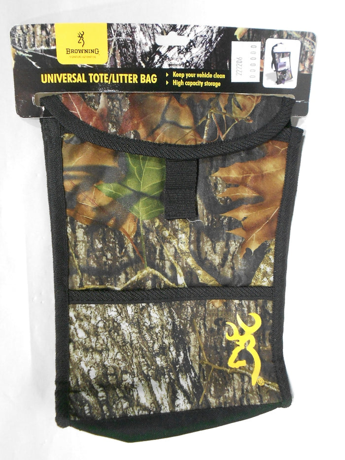 BROWNING Buckmark CAMO Camouflage 9x11 Heavy-Duty VEHICLE /Outdoor UTILITY BAG