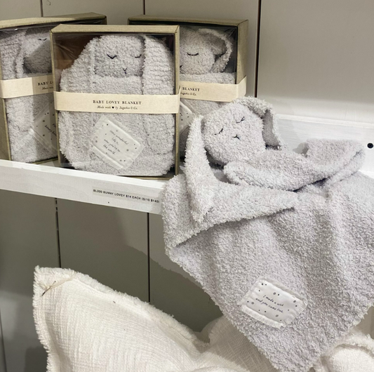 Bunny Baby Lovey Blankets