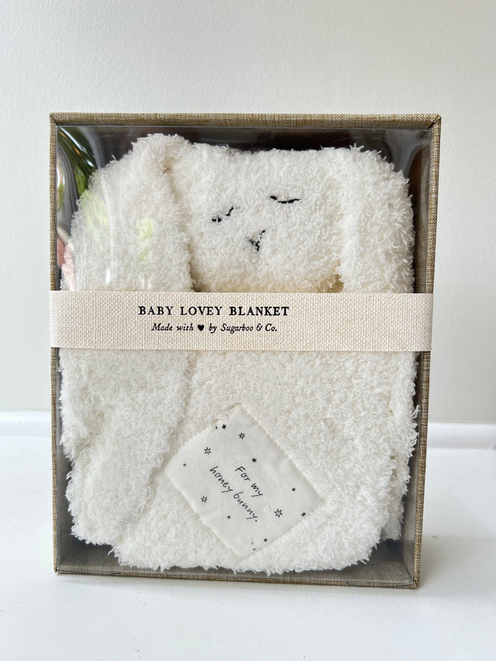 Bunny Baby Lovey Blankets