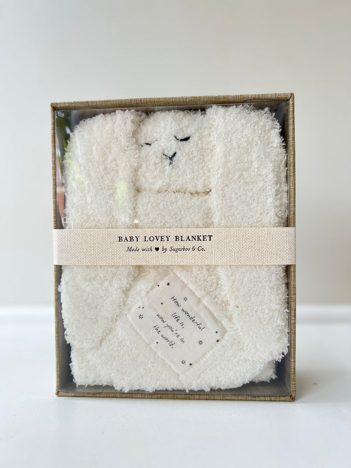 Bunny Baby Lovey Blankets