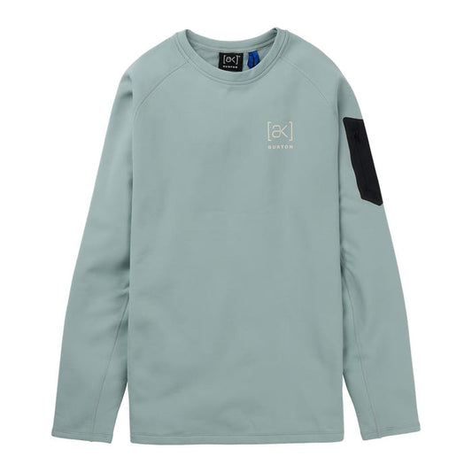 Burton 2025 AK Baker Stretch Fleece Crew - Petrol Green