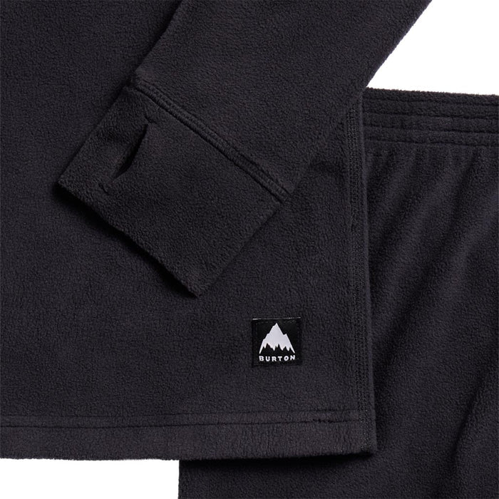 Burton Kids Heavy Weight Fleece Set - True Black