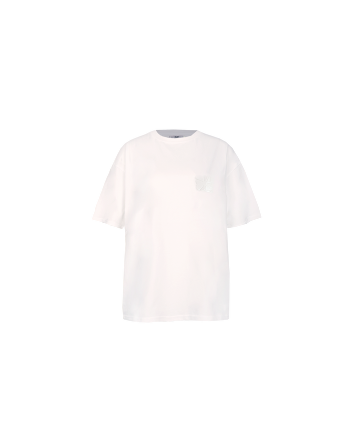 BUTTERFLY PRESSED T-SHIRT WHITE