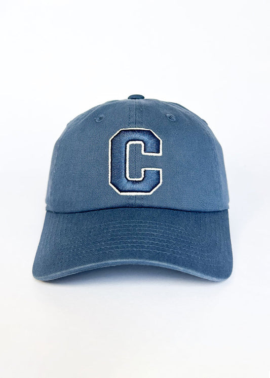 C Is For Chicago Dad Hat - Breaker Blue