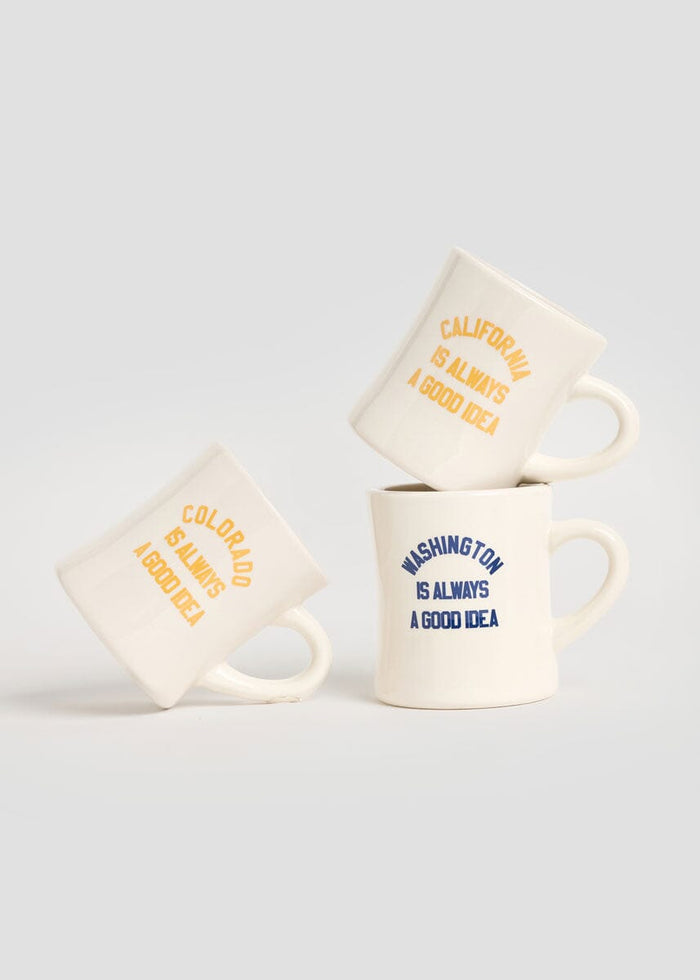 California Is Always A Good Idea Diner Mug