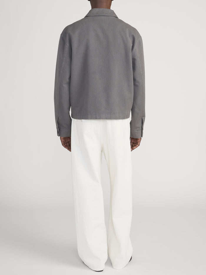 Jacket On Model Back