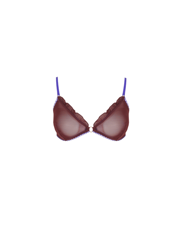 CARNATION LOW SUPPORT MESH BRA NEVE