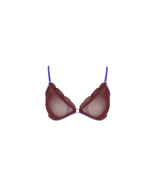 CARNATION LOW SUPPORT MESH BRA NEVE
