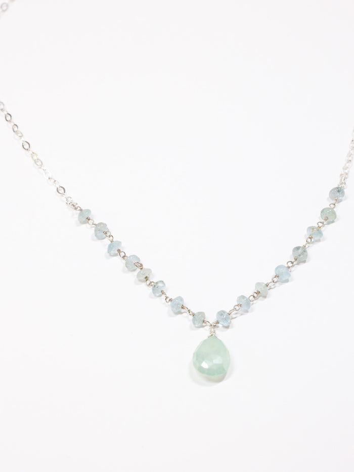 Carolina nh necklace -silver