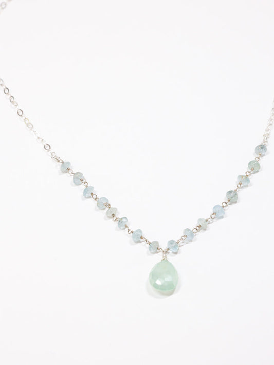 Carolina nh necklace -silver