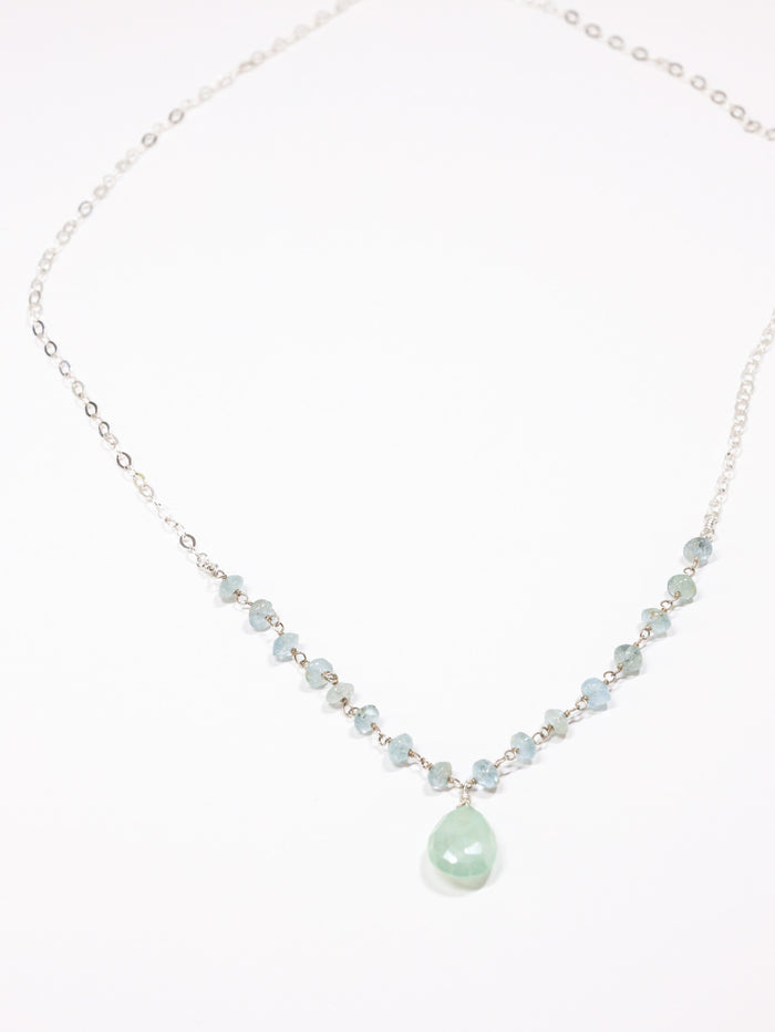 Carolina nh necklace -silver