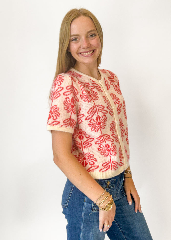 Carrie Floral Cardigan