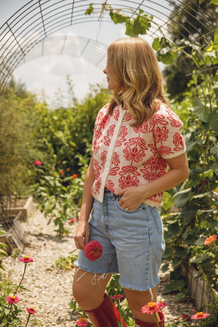 Carrie Floral Cardigan