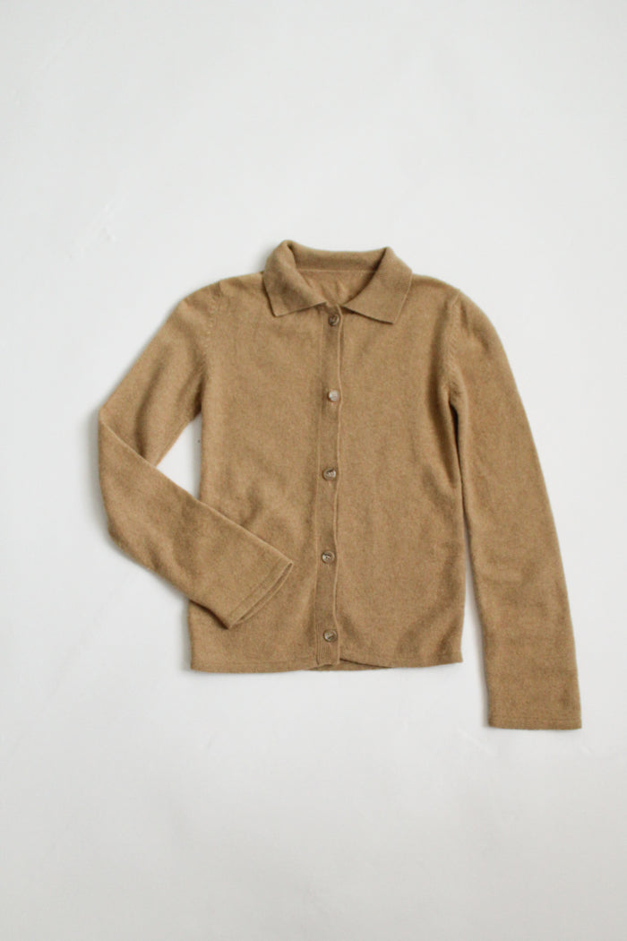 cashmere button up