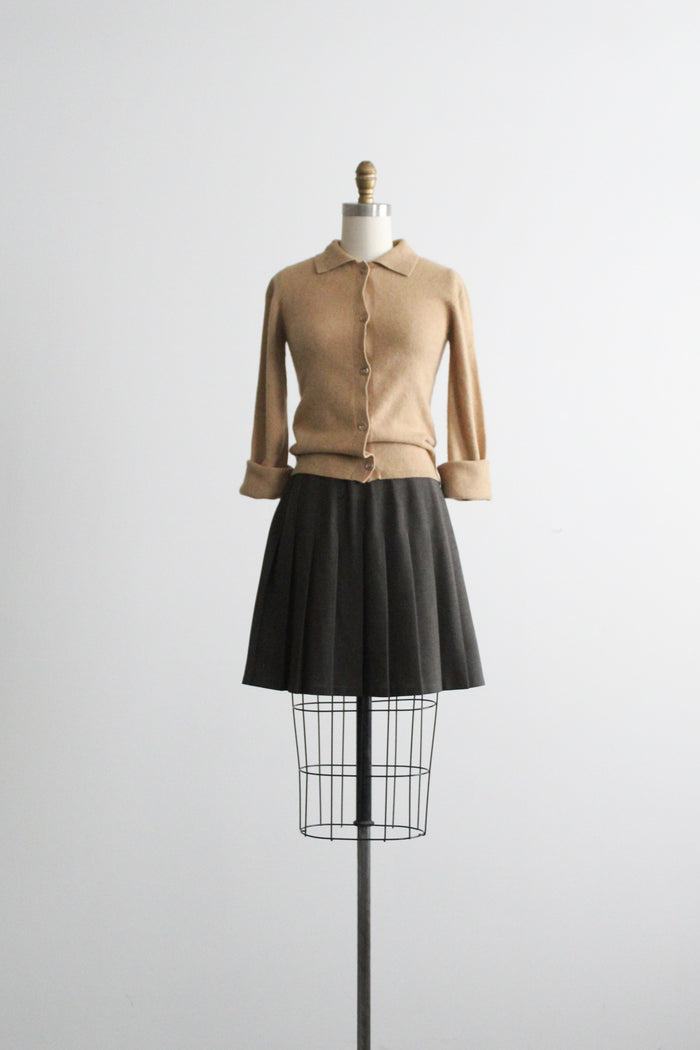 cashmere button up