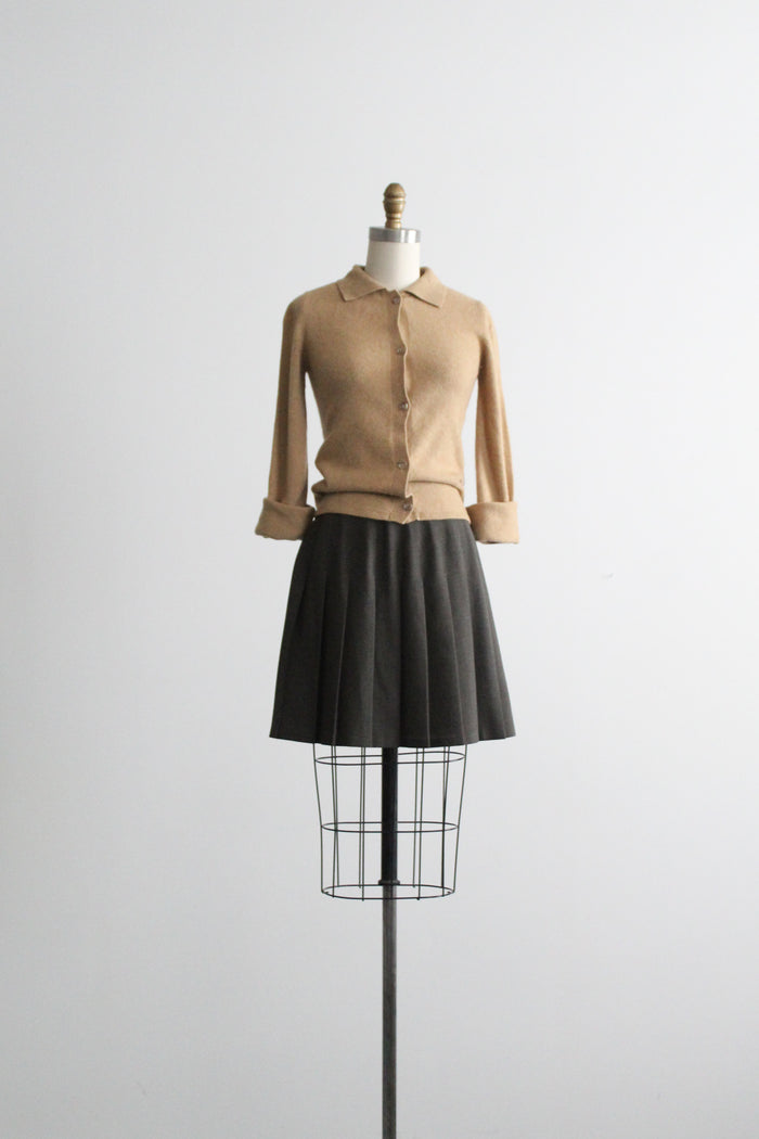 cashmere button up