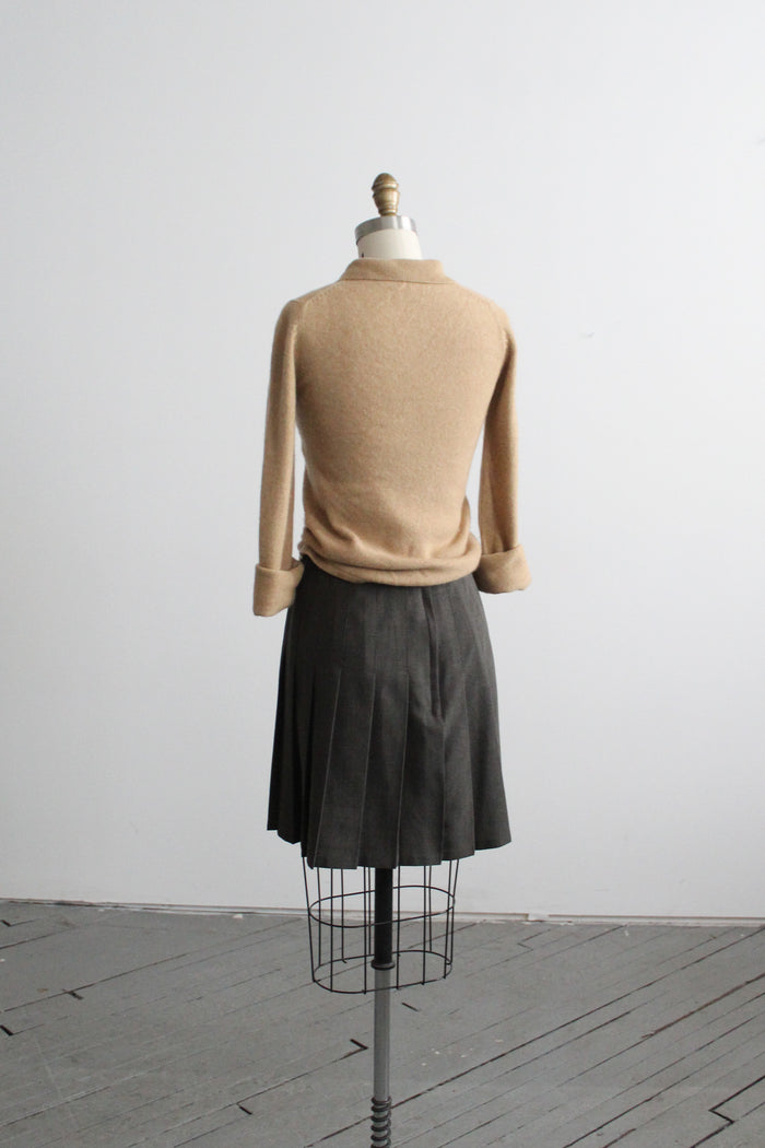 cashmere button up
