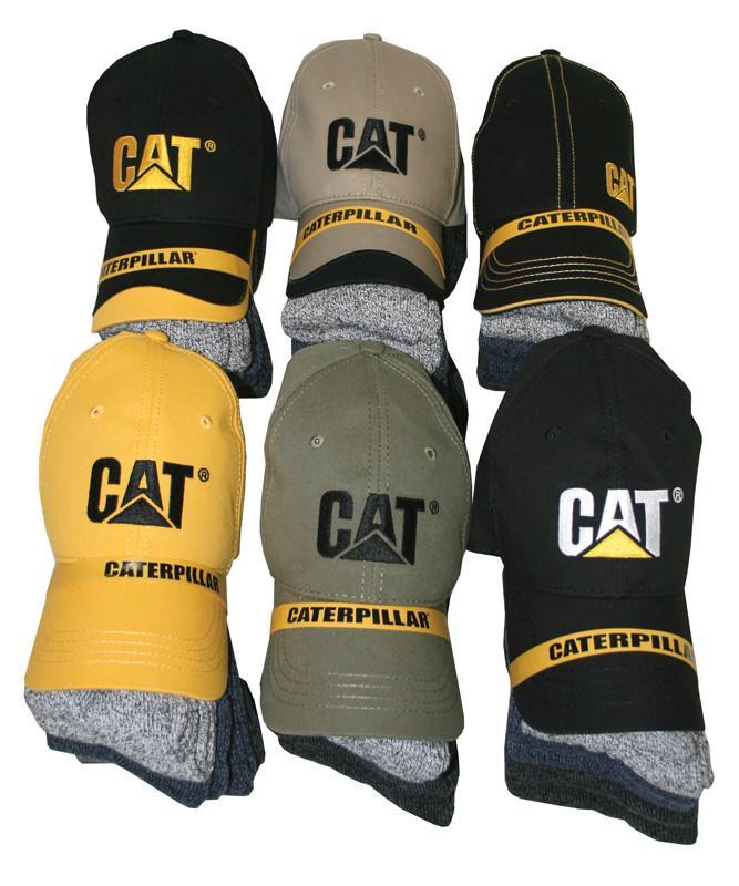 CAT Hat & Sock Bundle Multi Colour 1490046