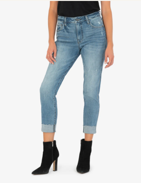 Catherine High Rise Fab Ab Boyfriend