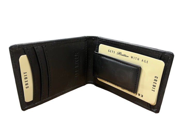 Celtic Knotwork Leather Money Clip