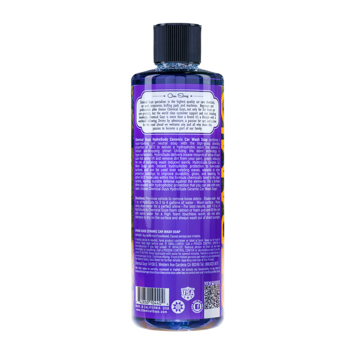 Chemical Guys HydroSuds Ceramic Car Wash Soap - Detailing Connect