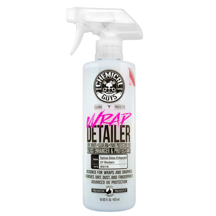 Chemical Guys Wrap Detailer Gloss Enhancer & Protectant for Vinyl Wraps - Detailing Connect