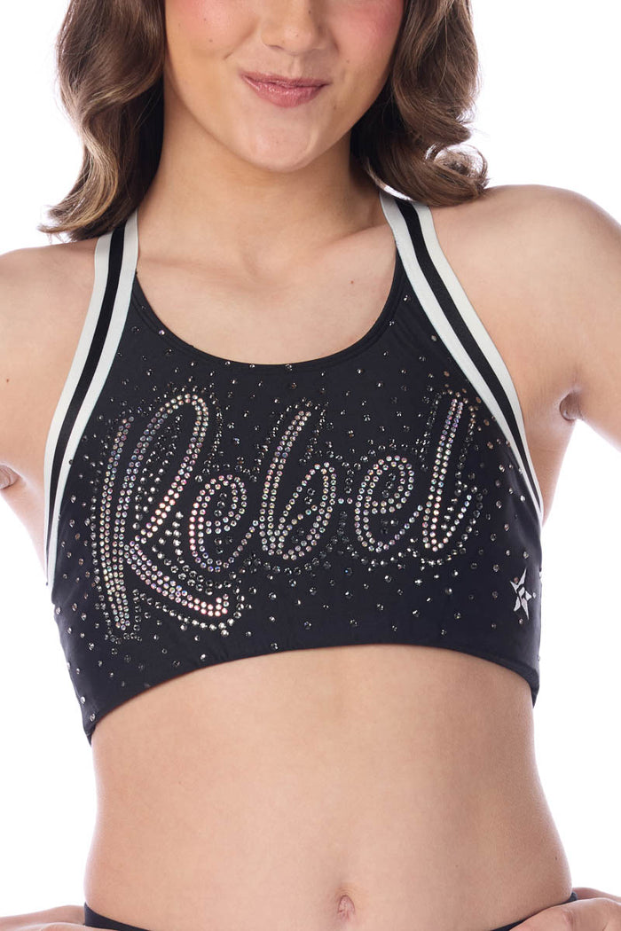 Claire Sports Bra in Black
