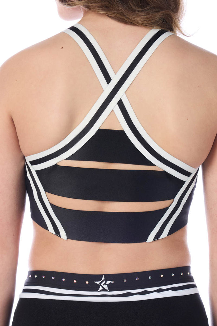 Claire Sports Bra in Black