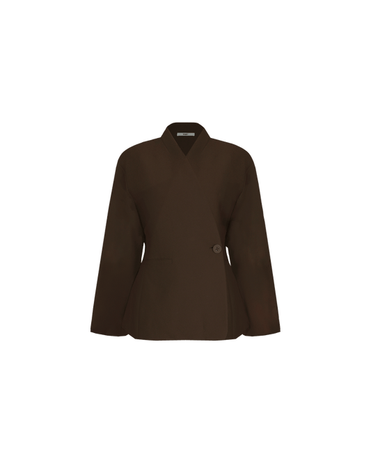 COCO BLAZER CHOCOLATE