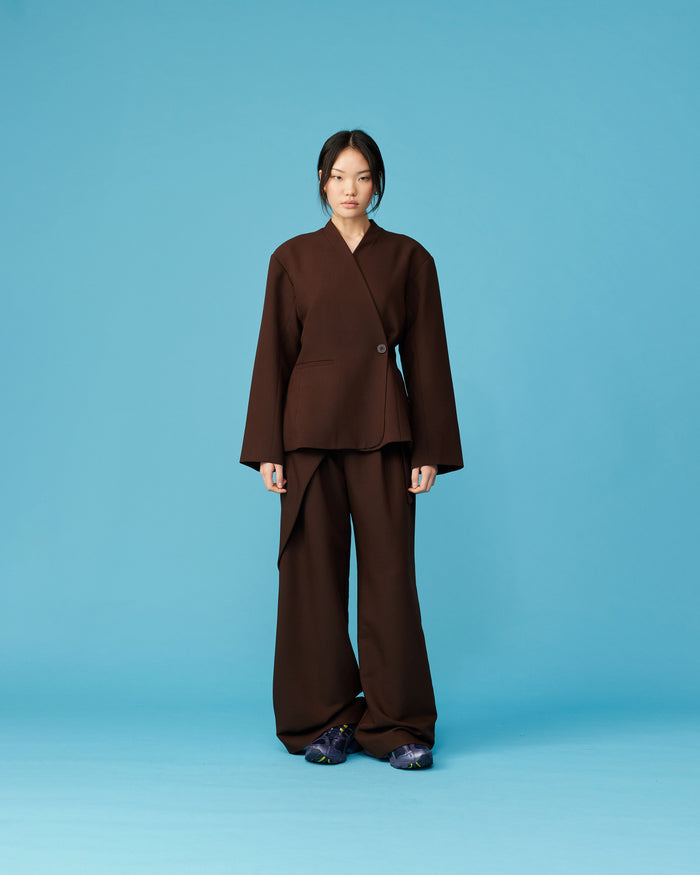 COCO BLAZER CHOCOLATE