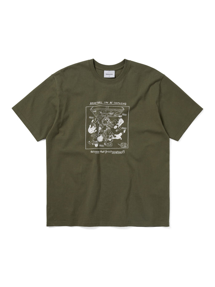 Confusing Basketball Tee