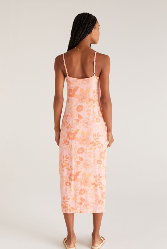 Cora Floral Midi Dress