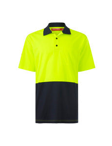 Core Hi Vis Short Sleeve Splice Polo 19616