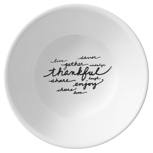 ❤️ Corelle CELEBRATIONS THANKFUL Serving Piece >>Choose: PLATTER or 2-Qt BOWL