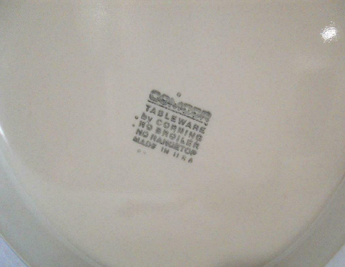 Corelle Comcor SANDSTONE 9.5" x 7.75" OVAL PLATTER Entree Plate Beige Tan