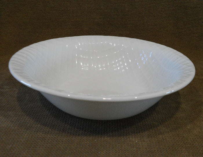 ❤️ Corelle LINEN WEAVE 19-oz Soup Salad CEREAL BOWL 7.25" *White Woven Embossed