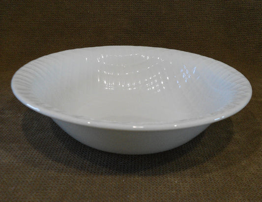 ❤️ Corelle LINEN WEAVE 19-oz Soup Salad CEREAL BOWL 7.25" *White Woven Embossed