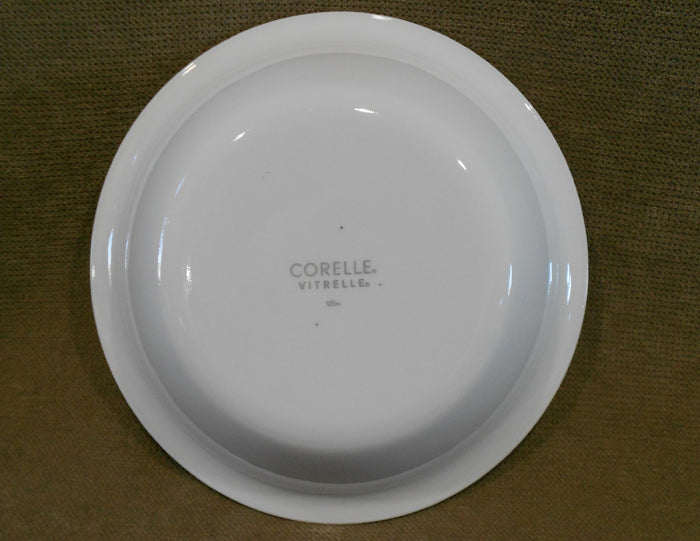 ❤️ Corelle LINEN WEAVE 19-oz Soup Salad CEREAL BOWL 7.25" *White Woven Embossed