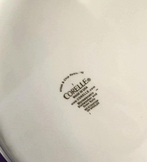 ❤️ Corelle MOONGLOW Oval SERVING PLATTER Chop Plate Tray *Purple Blue Green