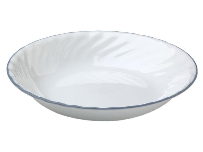 ❤️ Corelle PINK TRIO 20-oz PASTA BOWL Soup Salad ENGLISH MEADOW Powder Blue Rim