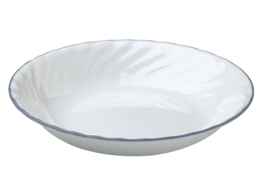 ❤️ Corelle PINK TRIO 20-oz PASTA BOWL Soup Salad ENGLISH MEADOW Powder Blue Rim
